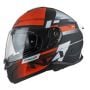 Kask NZI Combi 3 Duo Metric Black Red Matt