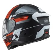 Kask NZI Combi 3 Duo Metric Black Red Matt