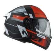 Kask NZI Combi 3 Duo Metric Black Red Matt