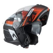 Kask NZI Combi 3 Duo Metric Black Red Matt