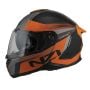 Kask NZI Combi 3 Duo Daily Black Orange Antracite Matt