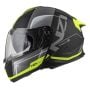 Kask NZI Combi 3 Duo Orbe Black Antracite Yellow Matt