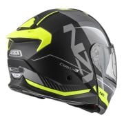 Kask NZI Combi 3 Duo Orbe Black Antracite Yellow Matt