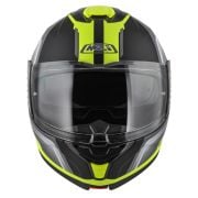 Kask NZI Combi 3 Duo Orbe Black Antracite Yellow Matt