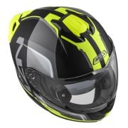 Kask NZI Combi 3 Duo Orbe Black Antracite Yellow Matt