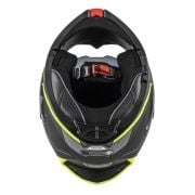 Kask NZI Combi 3 Duo Orbe Black Antracite Yellow Matt
