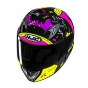 Kask dziecięcy HJC Y10 Mika Black Pink