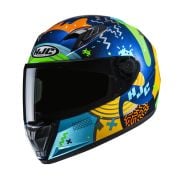 Kask dziecięcy HJC Y10 Mika Blue Yellow