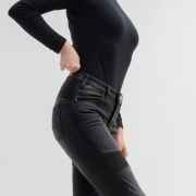 Damskie Spodnie Broger Aura Washed Black