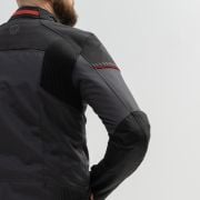 Kurtka Broger Grid Black Dark Grey Red