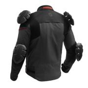 Kurtka Broger Grid Black Dark Grey Red