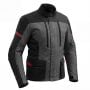 Kurtka Broger Overland Black Dark Grey Red