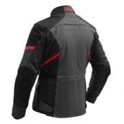 Kurtka Broger Overland Black Dark Grey Red