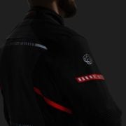 Kurtka Broger Overland Black Dark Grey Red