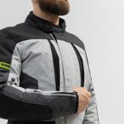 Kurtka Broger Overland Black Grey Fluo Yellow