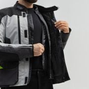 Kurtka Broger Overland Black Grey Fluo Yellow
