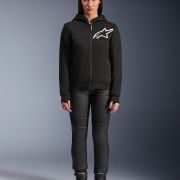 Damska bluza motocyklowa Alpinestars Stella Chrome Sport V2 Black White