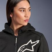 Damska bluza motocyklowa Alpinestars Stella Chrome Sport V2 Black White