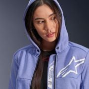 Damska bluza motocyklowa Alpinestars Stella Chrome Sport V2 Blue Violet White