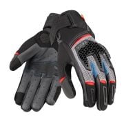 Rękawice Seca Gravel GREY/BLUE/RED