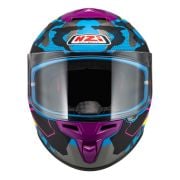 Kask NZI Trendy Stream Camu Blue Neon Pink Blue Matt