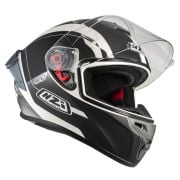 Kask NZI Trendy Stream Elegance White Black Tinted Matt
