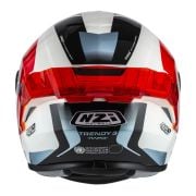 Kask NZI Trendy Stream Rapid White Red Blue Red