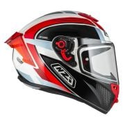 Kask NZI Trendy Stream Rapid White Red Blue Red