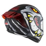 Kask NZI Trendy Stream Raptor Black Grey Red Matt