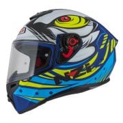 Kask NZI Trendy Stream Ocelo Blue White Sky Blue Matt