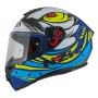 Kask NZI Trendy Stream Ocelo Blue White Sky Blue Matt