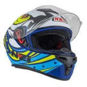 Kask NZI Trendy Stream Ocelo Blue White Sky Blue Matt