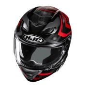 Kask HJC F71 Carbon Nevio Black Red