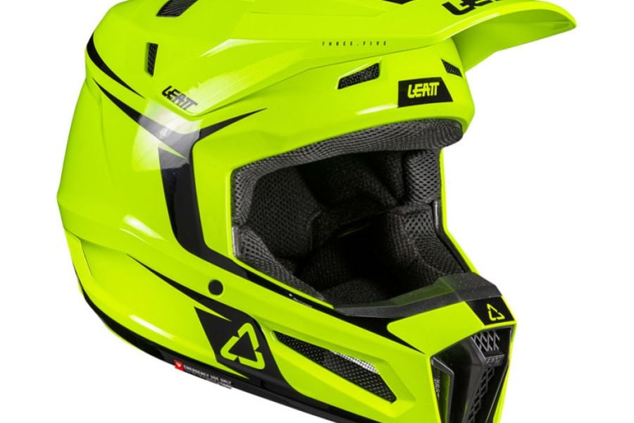 Kask motocyklowy z goglami Junior Leatt Kit Moto 3.5