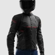 Kurtka Rebelhorn Swift Black Dark Grey Red