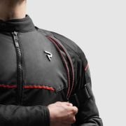 Kurtka Rebelhorn Swift Black Dark Grey Red