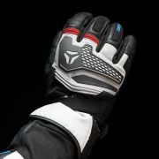 Rękawice Seca Turismo Wp Grey/Red/Blue