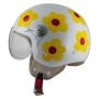 Kask NZI Pasarela Margaritas Naranja Y Rosa
