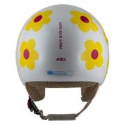 Kask NZI Pasarela Margaritas Naranja Y Rosa