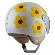 Kask NZI Pasarela Margaritas Naranja Y Rosa