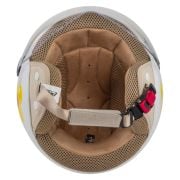 Kask NZI Pasarela Margaritas Naranja Y Rosa