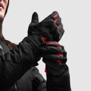 Damskie rękawice Rebelhorn Core Black Red