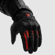 Damskie rękawice Rebelhorn Core Black Red
