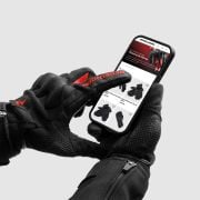 Damskie rękawice Rebelhorn Core Black Red