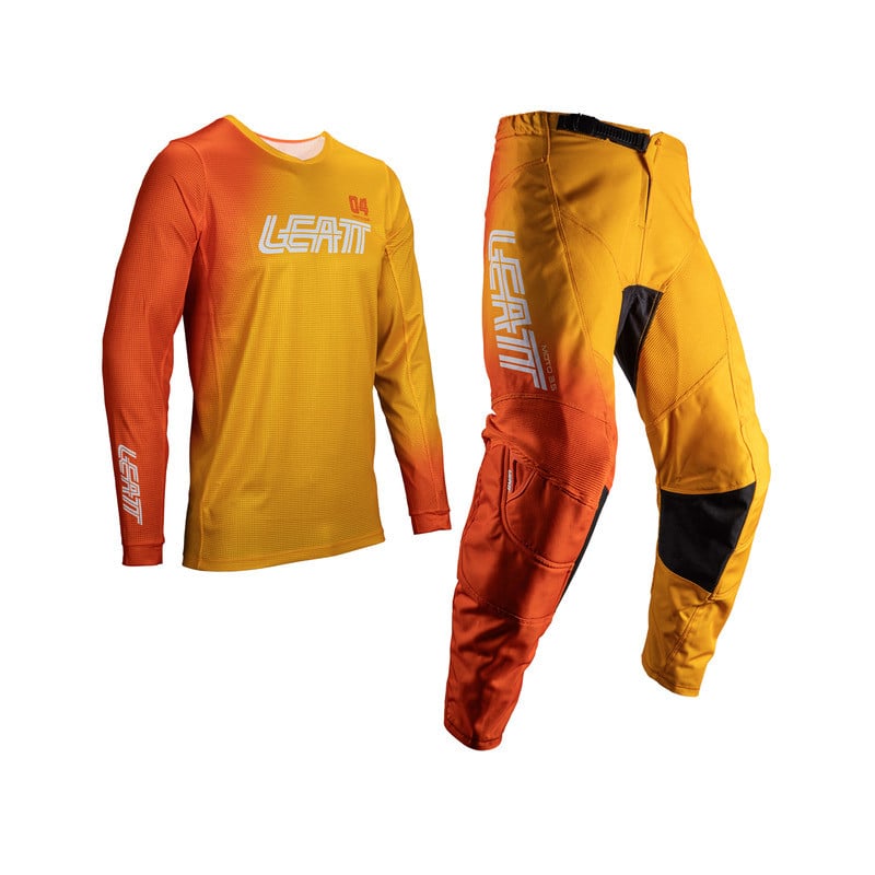 Strój offroadowy bluza i spodnie Leatt Ride Kit Moto 3.5 Flame