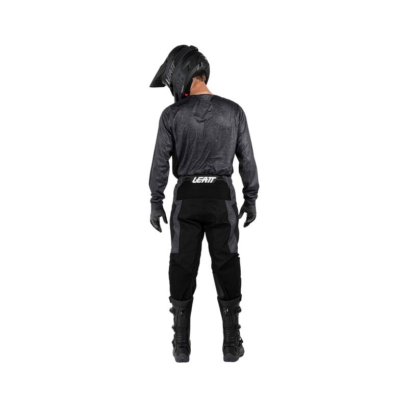 Strój offroadowy bluza i spodnie Leatt Ride Kit Moto 3.5 Stealth Black Grey