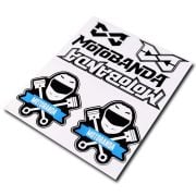 Zestaw naklejek MOTOBANDA 