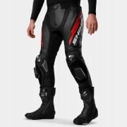 Spodnie skórzane SHIMA Mission ST black/red