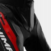 Spodnie skórzane SHIMA Mission ST black/red