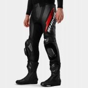 Spodnie skórzane SHIMA Mission ST black/red